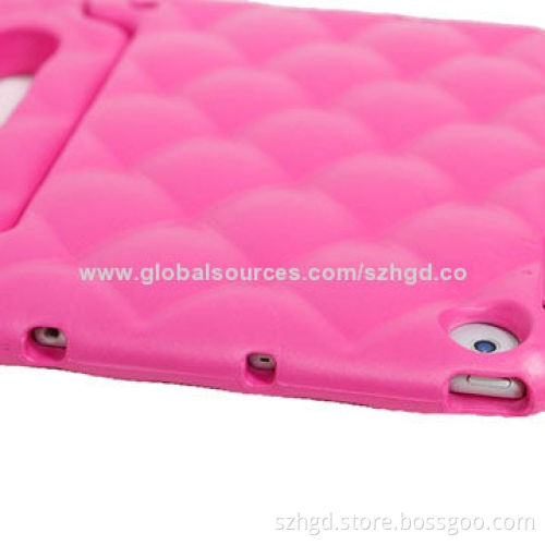 Case for iPad mini with flexible handle, lightweight and durable
